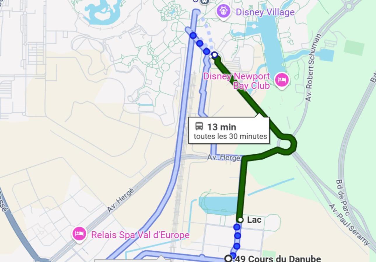 סאריס Le Sublime Disneyland Paris Val D'Europe Parking Gratuit Wifi 5Min מראה חיצוני תמונה