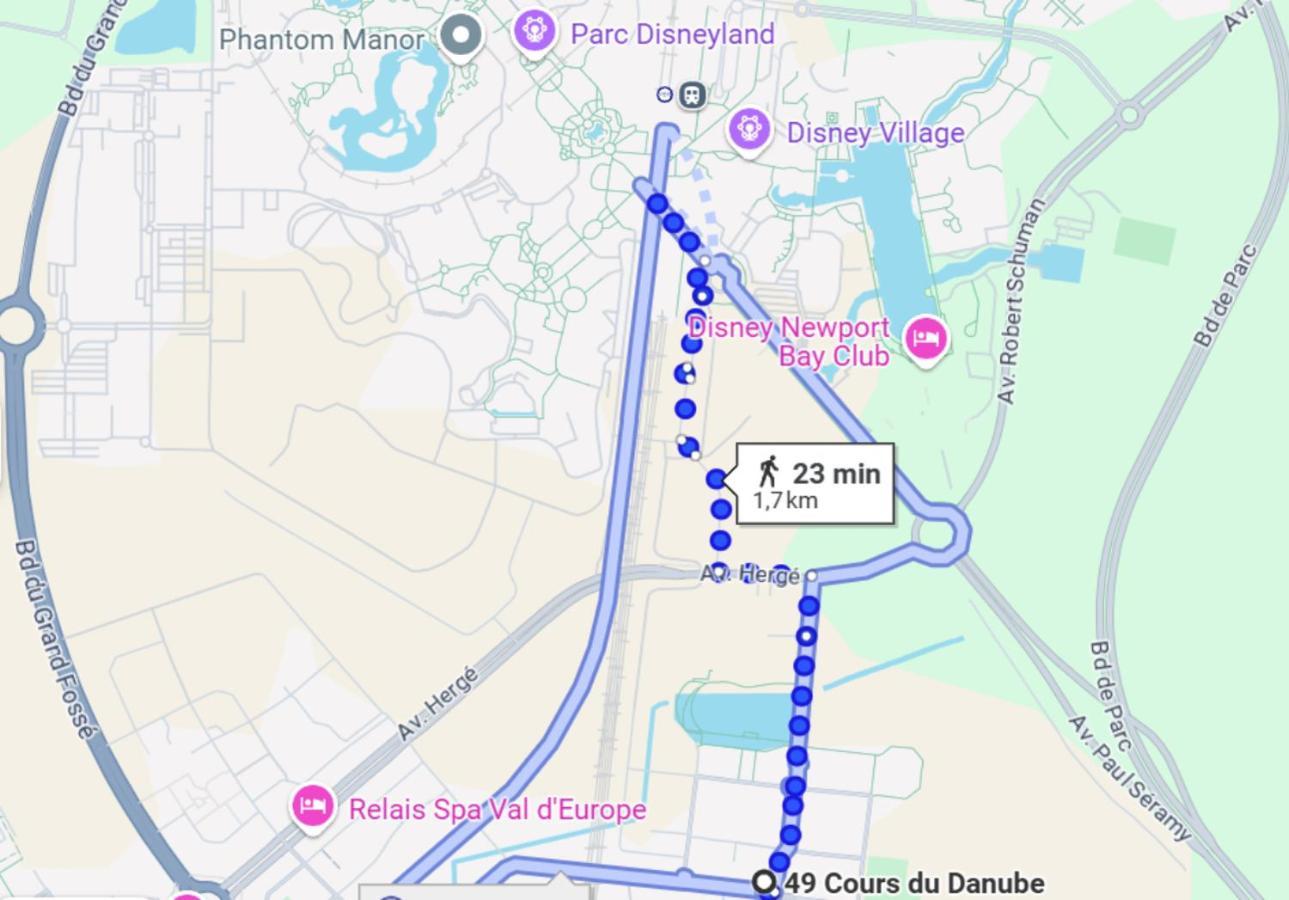 סאריס Le Sublime Disneyland Paris Val D'Europe Parking Gratuit Wifi 5Min מראה חיצוני תמונה
