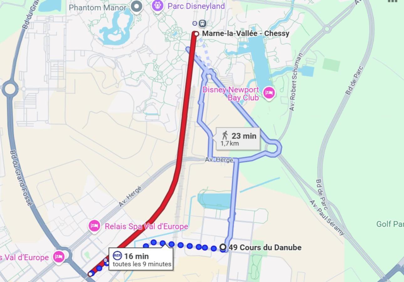 סאריס Le Sublime Disneyland Paris Val D'Europe Parking Gratuit Wifi 5Min מראה חיצוני תמונה